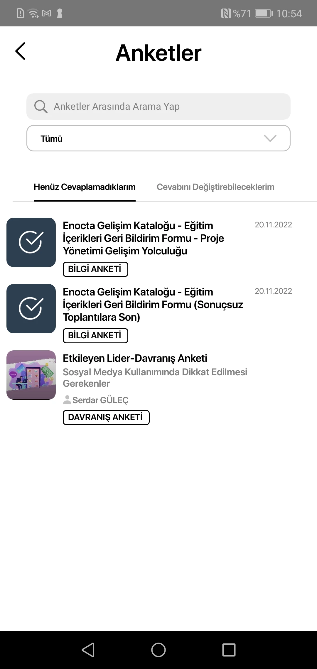 Enocta Kampüs screenshot